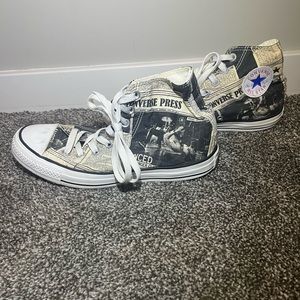 News press Converse Chuck Taylor High Tops